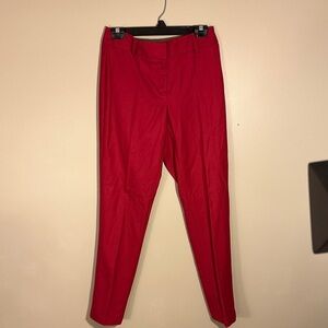 Lands' End Vibrant Red slim leg